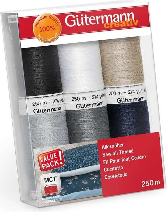 Produktbild Gütermann Set 6x Allesnäher 250m (250 m)