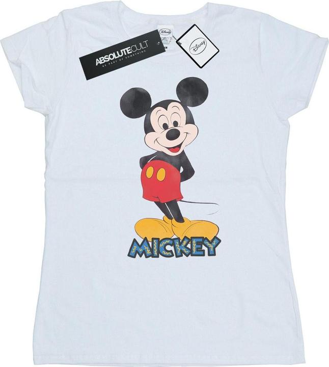 Immagine prodotto Disney Mickey Mouse Retro Pose Maglietta Donna (L)