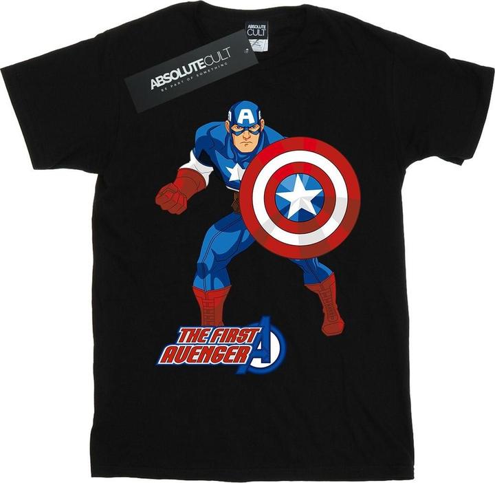 Image du produit Captain America - T-shirt THE FIRST AVENGER - Adulte (XXL)