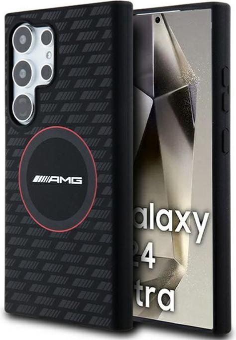 Image du produit Mercedes AMG AMHML23SMRK S928 czarny/black hardcase Silicone Carbon Pattern MagSafe (Samsung Galaxy S24 Ultra)