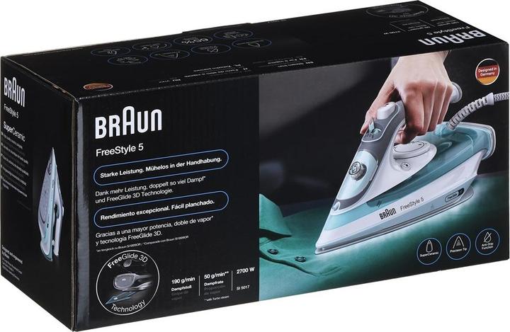 Actual product image Braun Steam iron (2700 W, 190 g/min)