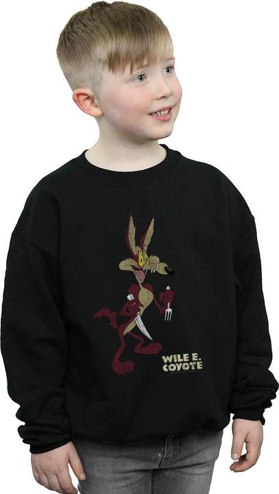Produktbild Looney Tunes Wile E Coyote Distressed Sweatshirt Jungen (152, 158)