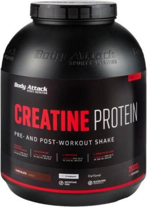 Body Attack Creatine Protein (1 Stück, 2000 g)