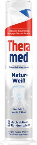 Image du produit Theramed 100ml de blanc naturel en distributeur (100 ml)