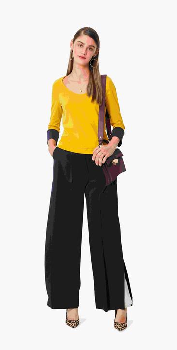 Actual product image Pattern Shirt & Dress - with round neckline and raglan sleeves