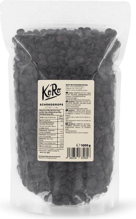 Produktbild KoRo Schokodrops mit Xylit (1000 g)