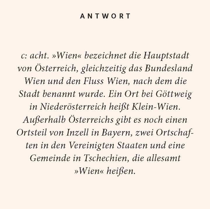 Produktbild Wien-Quiz (Deutsch)