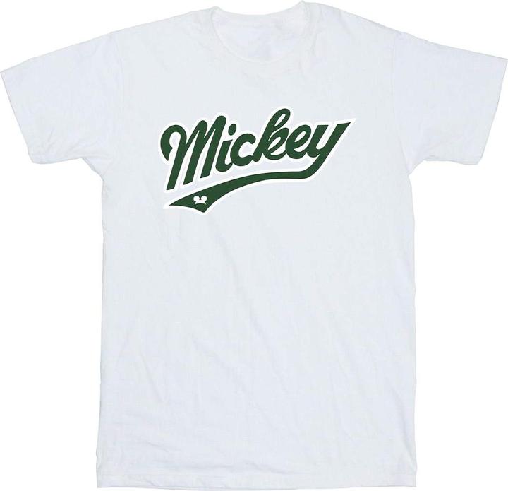 Actual product image Disney Girls Mickey Mouse Bold Cotton T-Shirt (128)