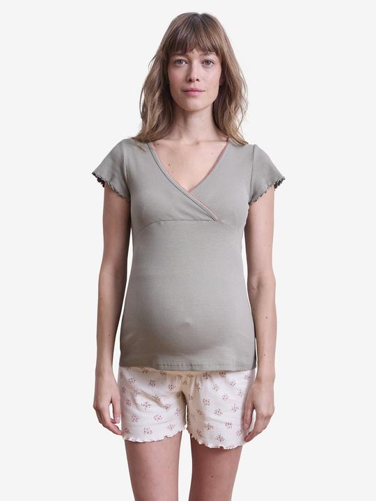 Image du produit Vertbaudet Kurzer Schlafanzug für Schwangerschaft & Stillzeit Oeko-Tex (36)