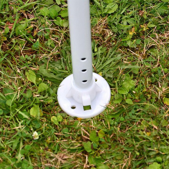 Actual product image VCM Pavillon 3x3 m in grün PE Plane Partyzelt Gartenzelt Stahlgestell Festivalzelt (300 cm, 300 cm)