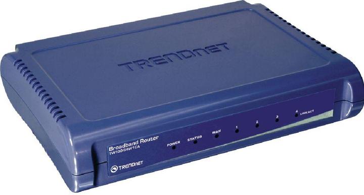 Produktbild Trendnet DSL, 4 Port, TCP/IP,.