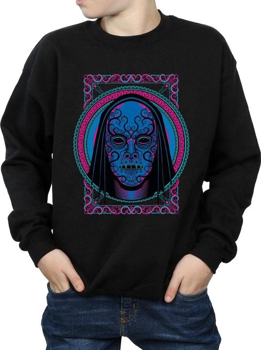 Immagine prodotto Neon Death Eater Mask Felpa Ragazzi (140, 146)