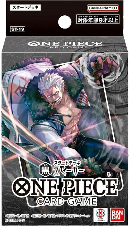 Produktbild One Piece Starter Deck Black Smoker - ST-19 - Card Game - JPN (Japanisch, Deck)