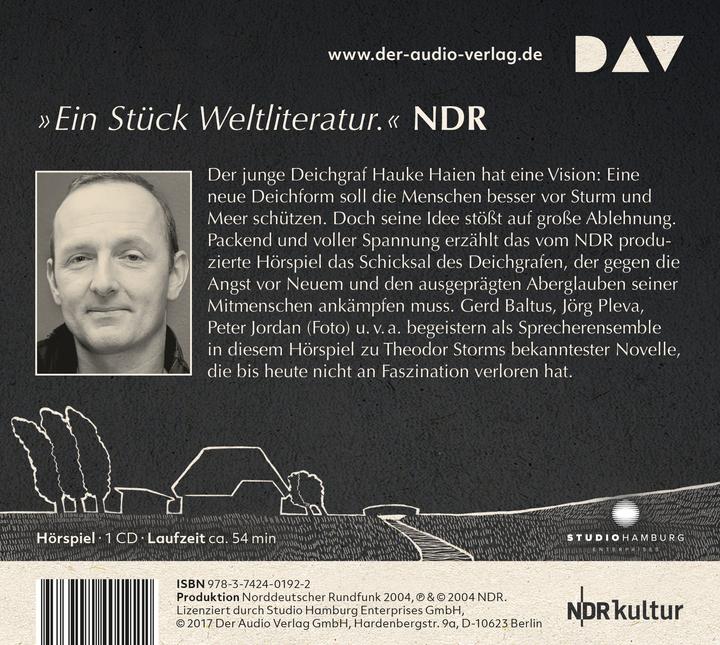Produktbild Der Schimmelreiter (Theodor Storm, Peter Jordan, Gerd Baltus, Jörg Pleva, Deutsch)
