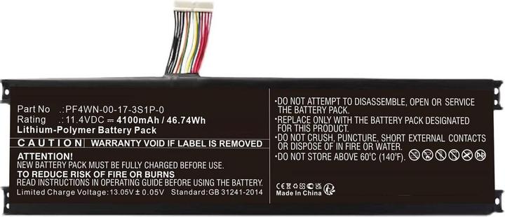 CoreParts Battery for Motile (4100 mAh)