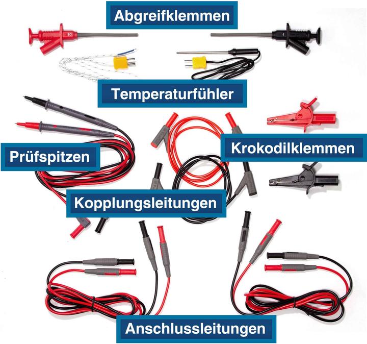 Actual product image Peaktech P 8200 Measuring accessories set
