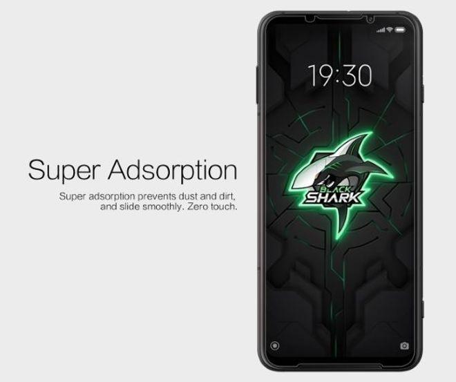 Actual product image Nillkin Super Clear Series Protective Film (1 Piece, Xiaomi Black Shark 3)