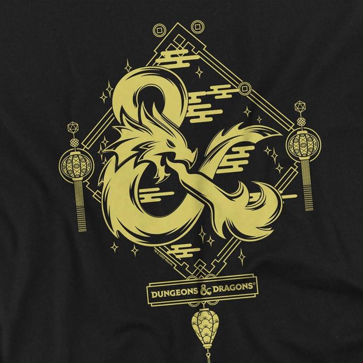 Immagine prodotto Dungeons & Dragons Year Of The Dragon Maglietta Logo Uomo (4XL)