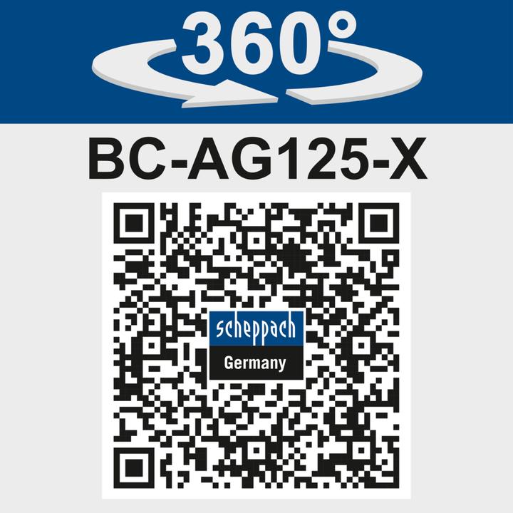 Image du produit Scheppach Akku-Winkelschleifer BC-AG125-X (125 mm)