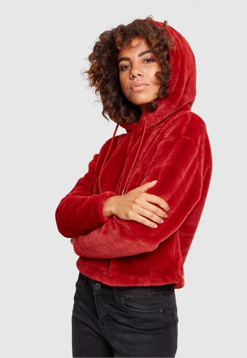 Image du produit Urban Classics Ladies Oversize Short Teddy Hoody (XS)
