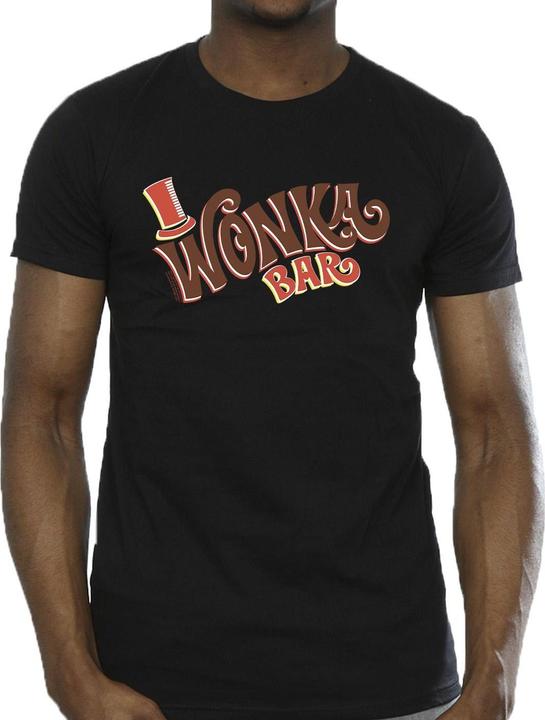 Produktbild Willy Wonka & the Chocolate Factory Bar Logo TShirt (L)