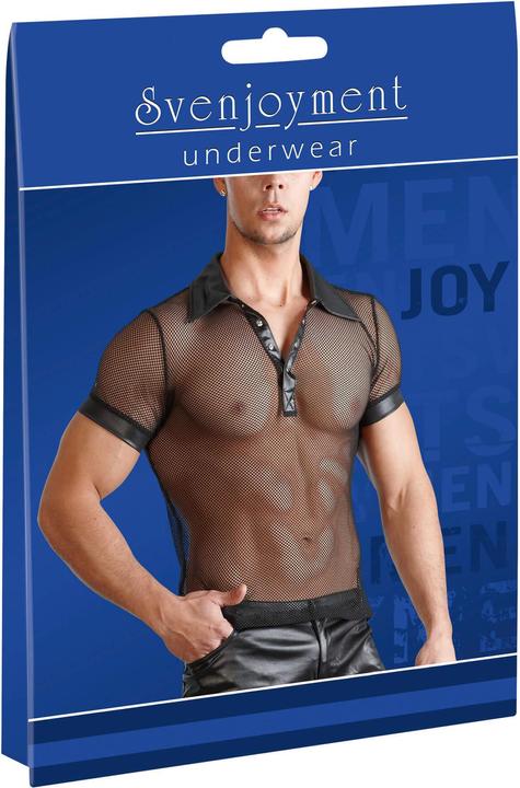 Image du produit Svenjoyment Chemise en maille avec aspect mouillé (XL)