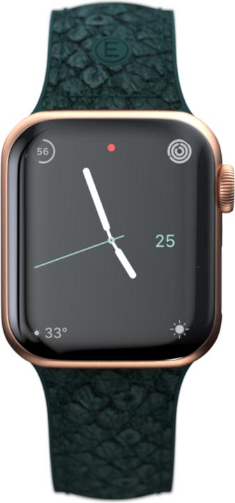 Produktbild Njord Jord Watch Strap For (44 mm, 45 mm, Veganes Leder, Lachsleder, Edelstahlverschluss, Apple Watch)