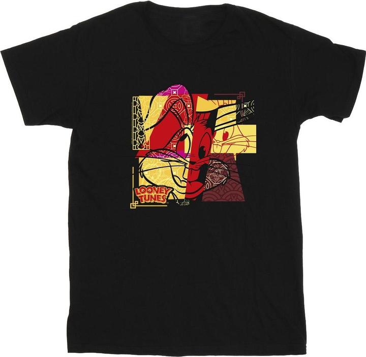 Looney Tunes Bugs Bunny Rabbit New Year TShirt (M)