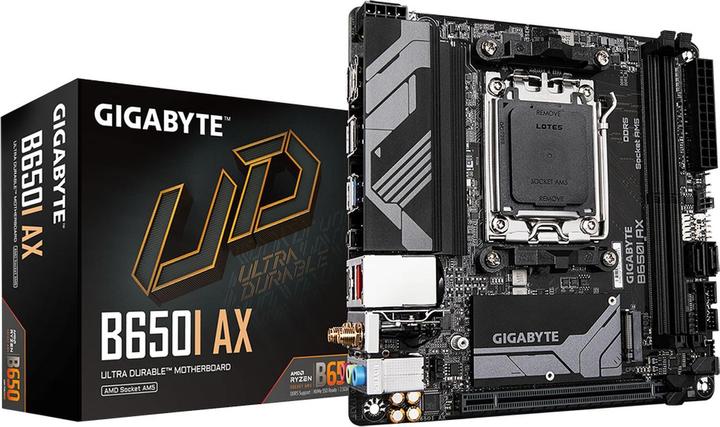 Actual product image Gigabyte B650I AX (AM5, AMD B650, Mini-ITX)