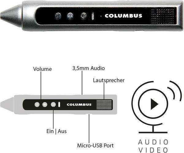 Image du produit Columbus AUDIO/VIDEO PEN Français