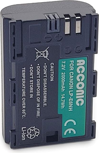 Acconic LP-E6NH (Accumulatore di carica elettrica)