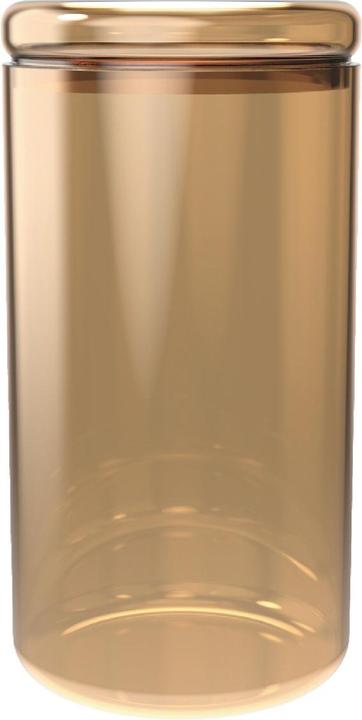 Nuts Storage jar glass 850 ml gold (0.85 l)