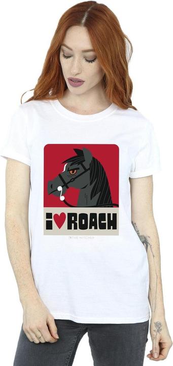 Produktbild Netflix The Witcher I Heart Roach TShirt (M)