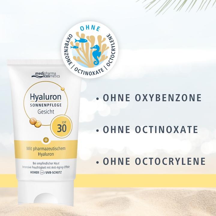 Actual product image Dr. Theiss Hyaluron Sun Care Face SPF 30, 50 ml CRE (Sun cream face, SPF 30, 50 ml)