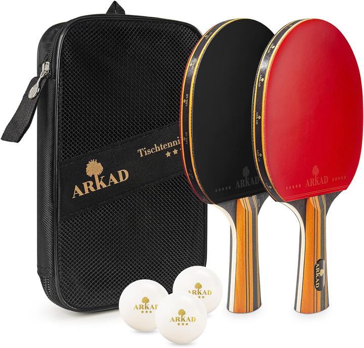 Arkad Tischtennisschläger-Set