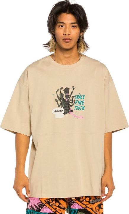Actual product image Grimey t-hirt pace lady heavy weight (S)