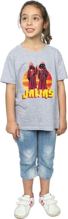 Actual product image Star Wars Girls A New Hope Jawas Cotton T-Shirt (128)