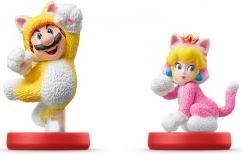 Produktbild Nintendo Amiibo Doppelpack Katzen-Mario und Katzen-Peach (Switch, Wii U, 3DS)