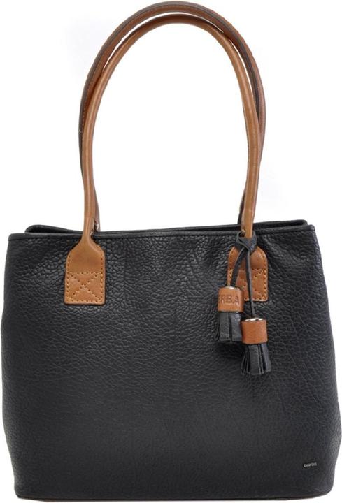 Berba mittelschwerbag Damen - Leder - Chamonix - Schwarz