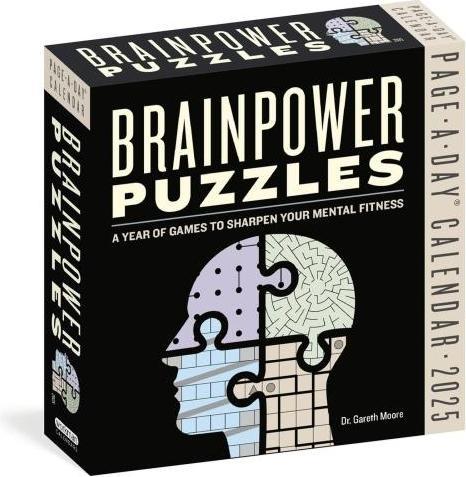 Immagine prodotto Calendario Brainpower Puzzles Page-A-Day® 2025 (Inglese)