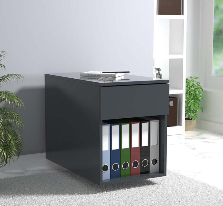 Actual product image VCM Mobile pedestal Office pedestal Castors rollable Dasola 1 drawer (39 x 70 x 55 cm)