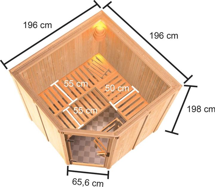Immagine prodotto Karibu Kotka (9 KW di controllo interno)