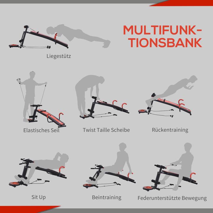 Produktbild Homcom Sit-Up-Bank verstellbar