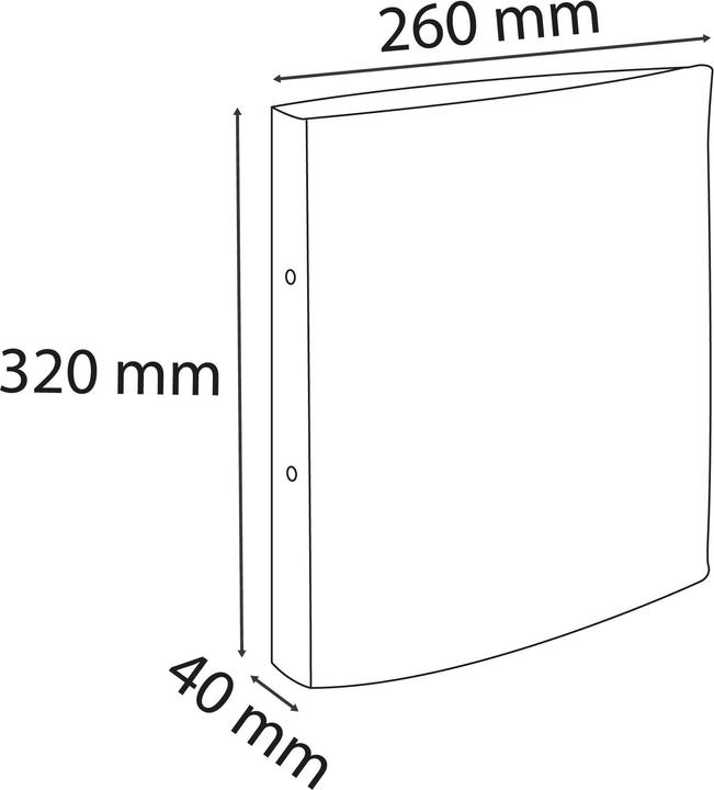 Produktbild Exacompta Ringbücher (A4, 40 mm, 120 Stück)
