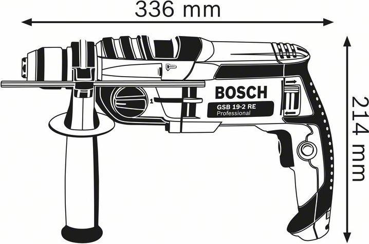 Produktbild Bosch Professional Gsb 19-2 Re (Netzbetrieb)