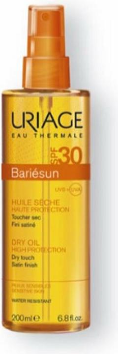 Actual product image Uriage BariÃ©sun Dry Oil (Suntan oil, SPF 30, 200 ml, 500 g)