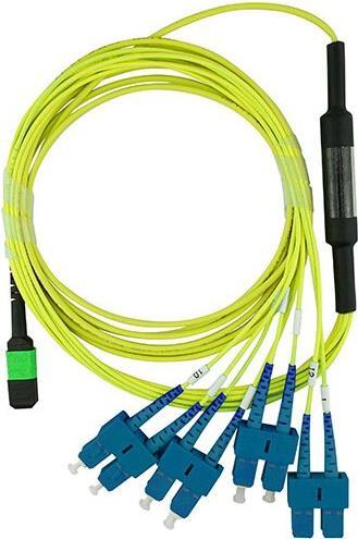 Image du produit BlueOptics Câble de breakout fibre optique MTP/4xSC G.657.A1 monomode 30 mètres (30 m)
