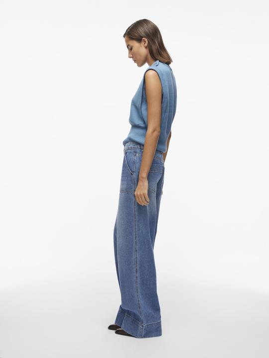 Actual product image Rouge Edit High Waist Jeans mit weitem Bein (40)