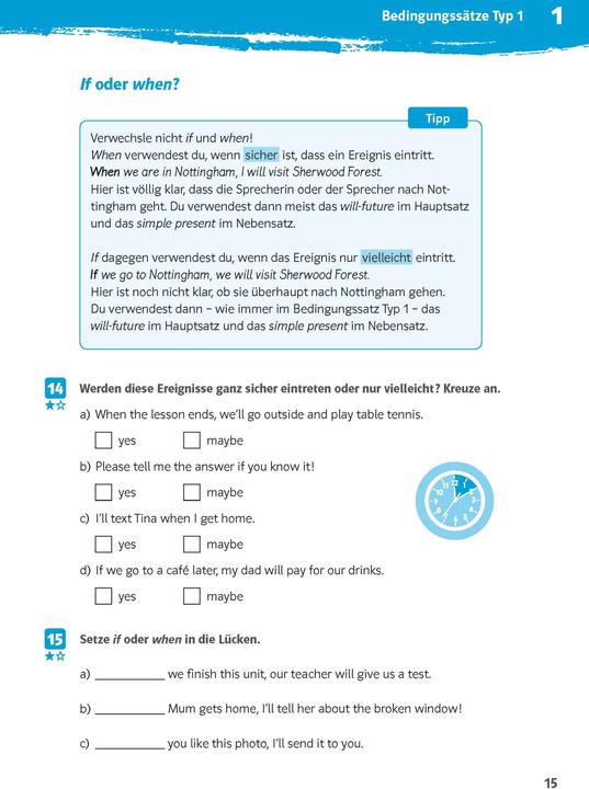 Produktbild 10-Minuten-Training Englisch Grammatik If-Clauses 6.-8. Klasse (Deutsch, 2023)