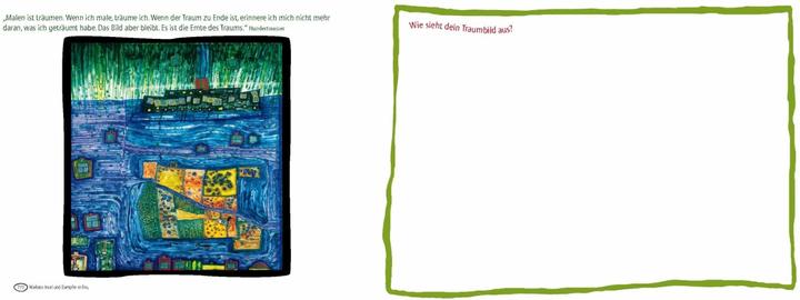 Actual product image Fantasy journeys with Hundertwasser